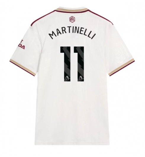 Arsenal Gabriel Martinelli #11 3rd trikot 2025-26 Kurzarm Arsenal Gabriel Martinelli #11 3rd trikot 2025-26 Kurzarm