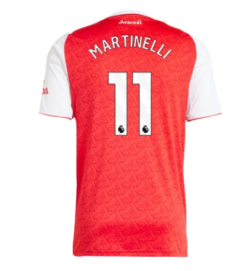 Arsenal Gabriel Martinelli #11 Heimtrikot 2025-26 Kurzarm Arsenal Gabriel Martinelli #11 Heimtrikot 2025-26 Kurzarm