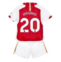 Arsenal Jorginho Frello #20 Heimtrikot Kinder 2023-24 Kurzarm (+ kurze hosen)