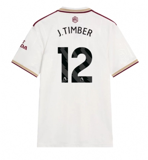 Arsenal Jurrien Timber #12 3rd trikot 2025-26 Kurzarm Arsenal Jurrien Timber #12 3rd trikot 2025-26 Kurzarm