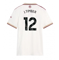 Arsenal Jurrien Timber #12 3rd trikot Frauen 2025-26 Kurzarm