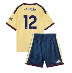 Arsenal Jurrien Timber #12 3rd trikot Kinder 2026-27 Kurzarm (+ kurze hosen)