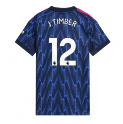Arsenal Jurrien Timber #12 Auswärtstrikot Frauen 2025-26 Kurzarm