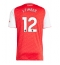 Arsenal Jurrien Timber #12 Heimtrikot 2025-26 Kurzarm Arsenal Jurrien Timber #12 Heimtrikot 2025-26 Kurzarm