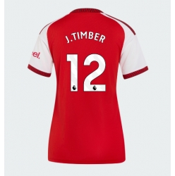 Arsenal Jurrien Timber #12 Heimtrikot Frauen 2026-27 Kurzarm