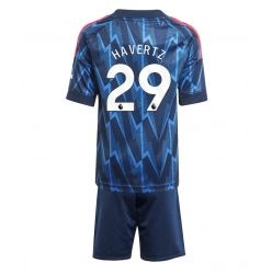 Arsenal Kai Havertz #29 Auswärtstrikot Kinder 2025-26 Kurzarm (+ kurze hosen)