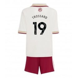 Arsenal Leandro Trossard #19 3rd trikot Kinder 2025-26 Kurzarm (+ kurze hosen)