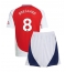 Arsenal Martin Odegaard #8 Heimtrikot Kinder 2024-25 Kurzarm (+ kurze hosen)