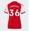 Arsenal Martin Zubimendi #36 Heimtrikot Frauen 2026-27 Kurzarm Arsenal Martin Zubimendi #36 Heimtrikot Frauen 2026-27 Kurzarm