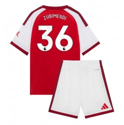 Arsenal Martin Zubimendi #36 Heimtrikot Kinder 2026-27 Kurzarm (+ kurze hosen)