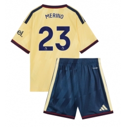 Arsenal Mikel Merino #23 3rd trikot Kinder 2026-27 Kurzarm (+ kurze hosen)