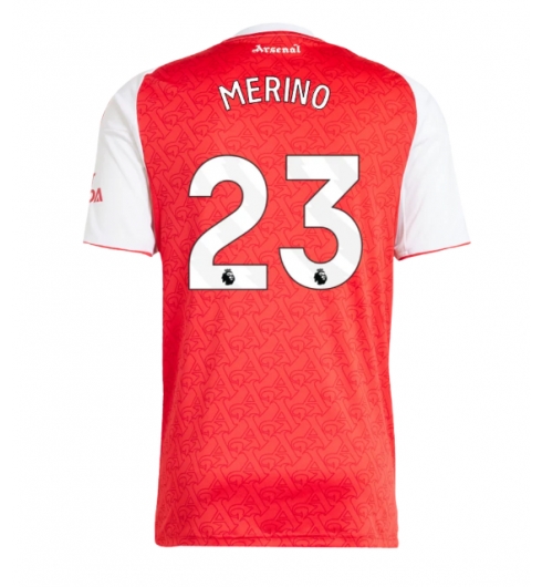 Arsenal Mikel Merino #23 Heimtrikot 2025-26 Kurzarm Arsenal Mikel Merino #23 Heimtrikot 2025-26 Kurzarm