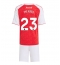 Arsenal Mikel Merino #23 Heimtrikot Kinder 2025-26 Kurzarm (+ kurze hosen)