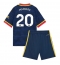 Arsenal Noni Madueke #20 Auswärtstrikot Kinder 2026-27 Kurzarm (+ kurze hosen)