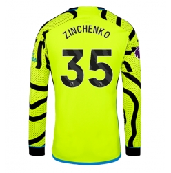 Arsenal Oleksandr Zinchenko #35 Auswärtstrikot 2023-24 Langarm