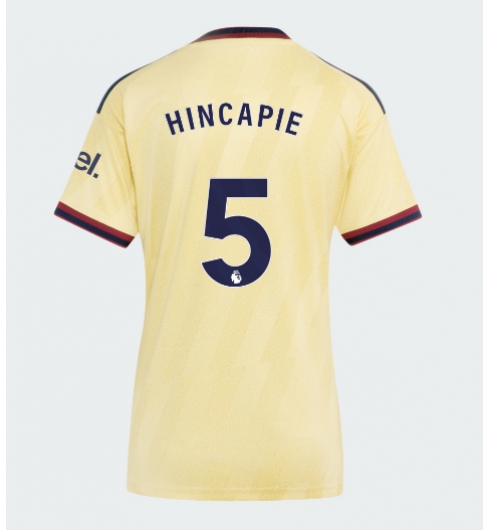 Arsenal Piero Hincapie #5 3rd trikot Frauen 2026-27 Kurzarm Arsenal Piero Hincapie #5 3rd trikot Frauen 2026-27 Kurzarm