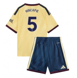 Arsenal Piero Hincapie #5 3rd trikot Kinder 2026-27 Kurzarm (+ kurze hosen)