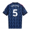 Arsenal Piero Hincapie #5 Auswärtstrikot 2025-26 Kurzarm