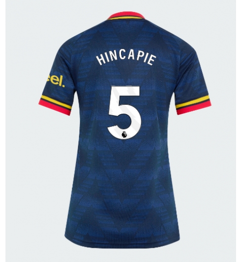 Arsenal Piero Hincapie #5 Auswärtstrikot Frauen 2026-27 Kurzarm Arsenal Piero Hincapie #5 Auswärtstrikot Frauen 2026-27 Kurzarm