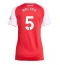 Arsenal Piero Hincapie #5 Heimtrikot Frauen 2025-26 Kurzarm