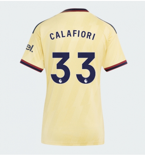 Arsenal Riccardo Calafiori #33 3rd trikot Frauen 2026-27 Kurzarm Arsenal Riccardo Calafiori #33 3rd trikot Frauen 2026-27 Kurzarm