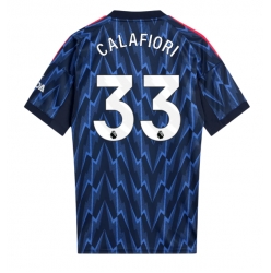 Arsenal Riccardo Calafiori #33 Auswärtstrikot 2025-26 Kurzarm