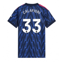 Arsenal Riccardo Calafiori #33 Auswärtstrikot Frauen 2025-26 Kurzarm