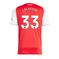 Arsenal Riccardo Calafiori #33 Heimtrikot 2025-26 Kurzarm