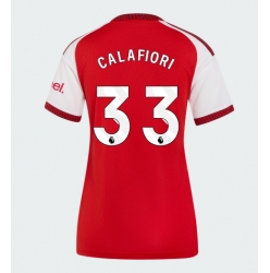 Arsenal Riccardo Calafiori #33 Heimtrikot Frauen 2026-27 Kurzarm