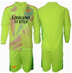 Arsenal Torwart Heimtrikot Kinder 2024-25 Langarm (+ kurze hosen)