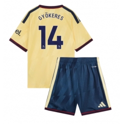 Arsenal Viktor Gyokeres #14 3rd trikot Kinder 2026-27 Kurzarm (+ kurze hosen)