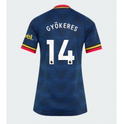 Arsenal Viktor Gyokeres #14 Auswärtstrikot Frauen 2026-27 Kurzarm