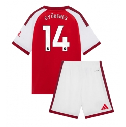 Arsenal Viktor Gyokeres #14 Heimtrikot Kinder 2026-27 Kurzarm (+ kurze hosen)
