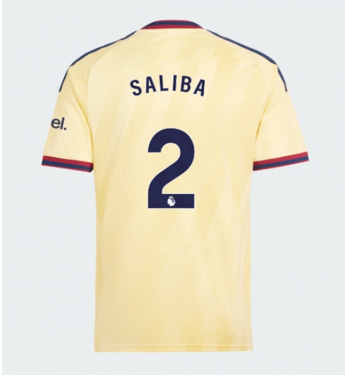 Arsenal William Saliba #2 3rd trikot 2026-27 Kurzarm Arsenal William Saliba #2 3rd trikot 2026-27 Kurzarm