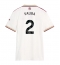 Arsenal William Saliba #2 3rd trikot Frauen 2025-26 Kurzarm