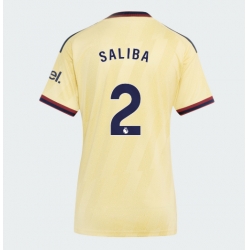 Arsenal William Saliba #2 3rd trikot Frauen 2026-27 Kurzarm