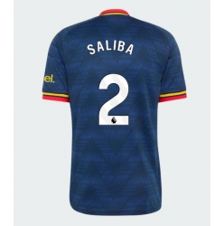 Arsenal William Saliba #2 Auswärtstrikot 2026-27 Kurzarm