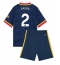 Arsenal William Saliba #2 Auswärtstrikot Kinder 2026-27 Kurzarm (+ kurze hosen)