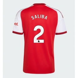 Arsenal William Saliba #2 Heimtrikot 2026-27 Kurzarm
