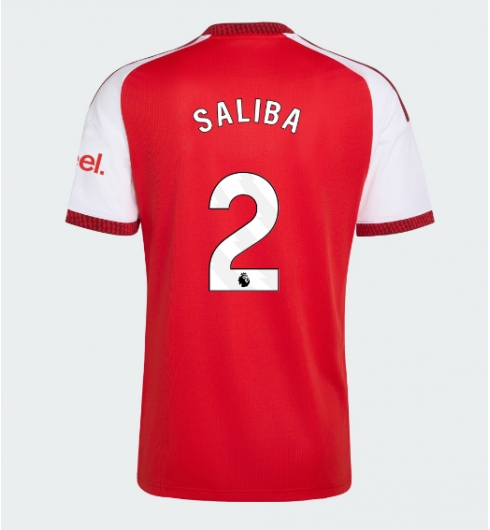 Arsenal William Saliba #2 Heimtrikot 2026-27 Kurzarm Arsenal William Saliba #2 Heimtrikot 2026-27 Kurzarm