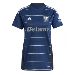 Aston Villa 3rd trikot Frauen 2024-25 Kurzarm