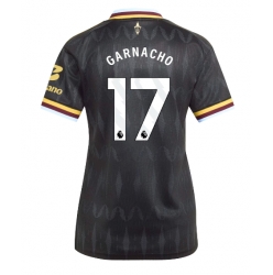 Aston Villa Alejandro Garnacho #17 Auswärtstrikot Frauen 2026-27 Kurzarm