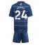Aston Villa Amadou Onana #24 3rd trikot Kinder 2024-25 Kurzarm (+ kurze hosen)