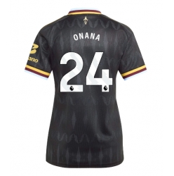 Aston Villa Amadou Onana #24 Auswärtstrikot Frauen 2026-27 Kurzarm