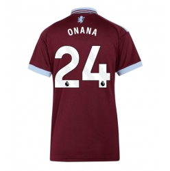 Aston Villa Amadou Onana #24 Heimtrikot Frauen 2026-27 Kurzarm
