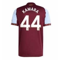 Aston Villa Boubacar Kamara #44 Heimtrikot 2025-26 Kurzarm