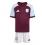 Aston Villa Boubacar Kamara #44 Heimtrikot Kinder 2025-26 Kurzarm (+ kurze hosen)
