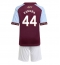 Aston Villa Boubacar Kamara #44 Heimtrikot Kinder 2025-26 Kurzarm (+ kurze hosen)