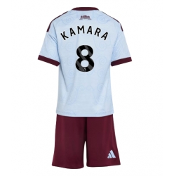 Aston Villa Boubacar Kamara #8 3rd trikot Kinder 2026-27 Kurzarm (+ kurze hosen)