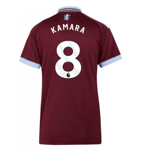 Aston Villa Boubacar Kamara #8 Heimtrikot Frauen 2026-27 Kurzarm Aston Villa Boubacar Kamara #8 Heimtrikot Frauen 2026-27 Kurzarm